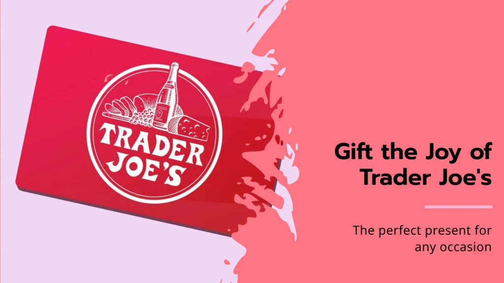 Trader Joes gift cards