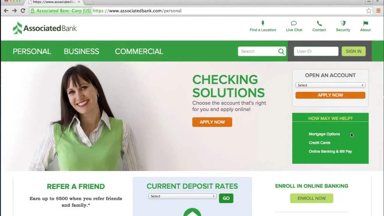 Associated Bank Login